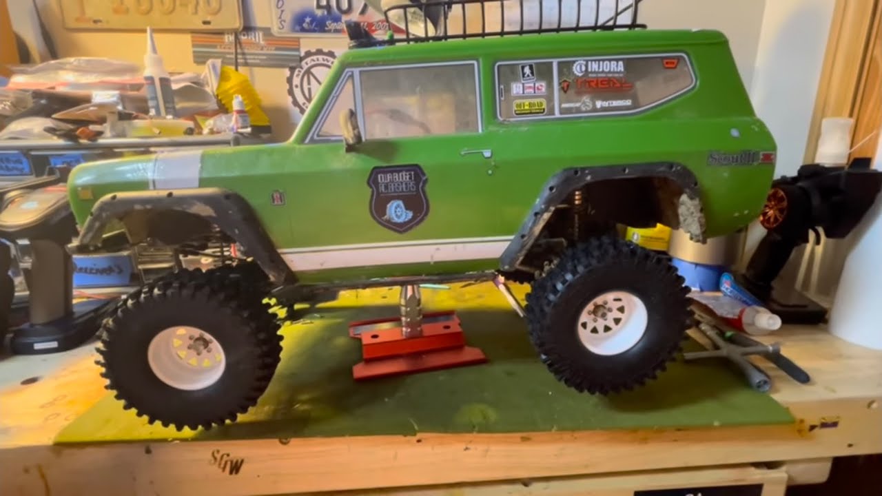 Redcat Gen8 V2, Treal C hub, and Injora internal spring shock mods Pt2