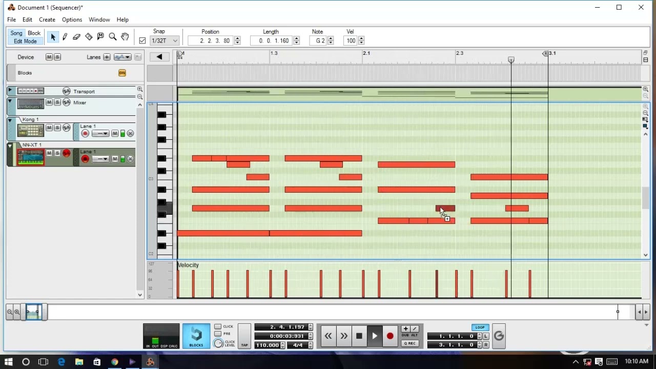Como fazer Beat Marrabenta no Reason 5(Explicação é Chagana🇲🇿)
