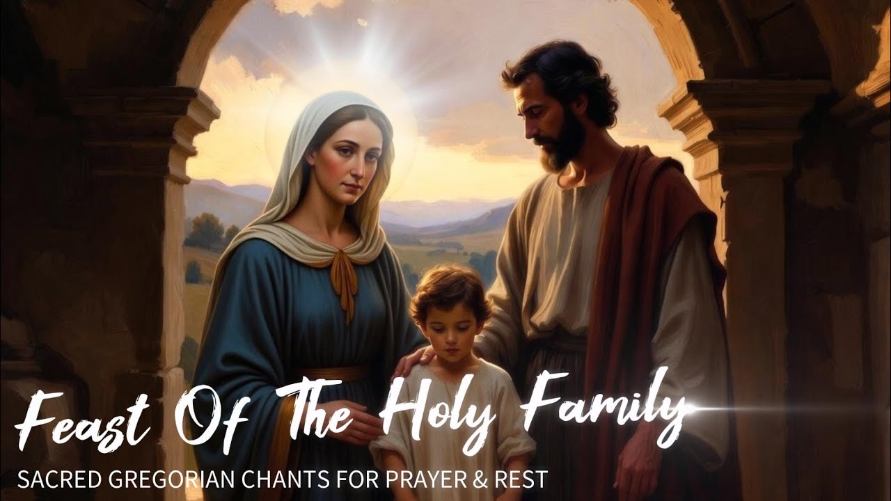 Holy Family of Nazareth | Peaceful Latin Hymns in 432Hz for Prayer and Rest