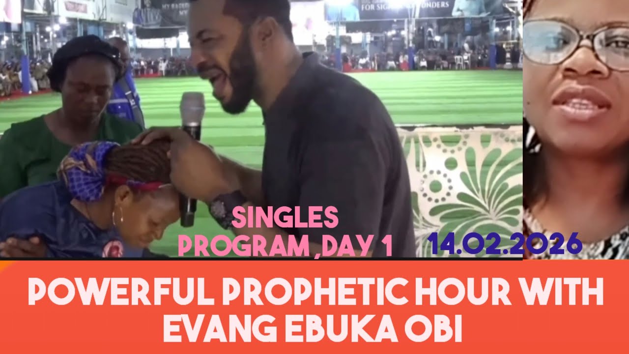 Singles program,Day 1. Prophetic hour with Evang Ebuka Obi#zionprayermovementoutreachlive 