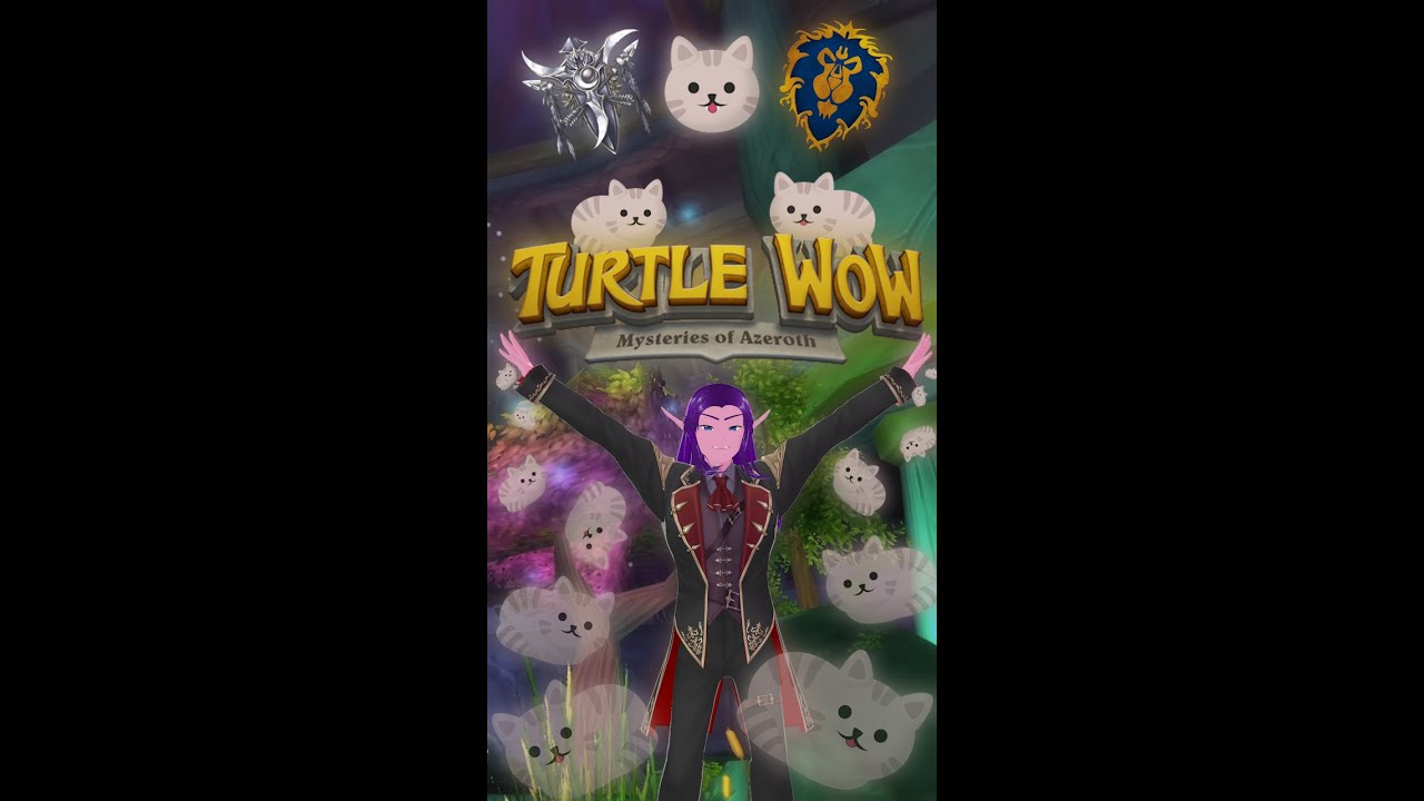 Turtle-WoW #wow #turtlewow #nightelf #vtuber #stream #Myaoo #Myaoo_VT