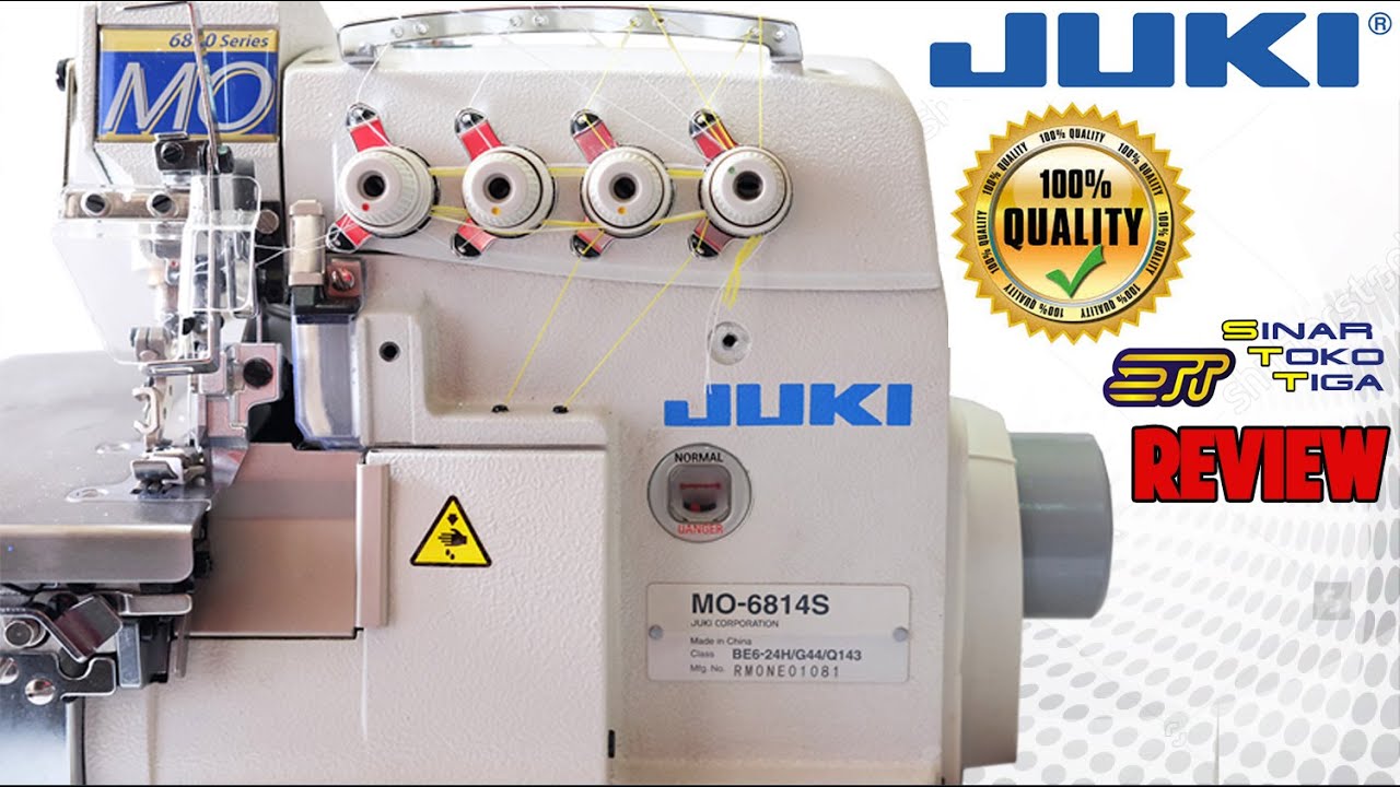 mesin obras 12jt an,bagus nya apa? keunggulan dimana ? worth to buy? JUKI MO6814S  | SINAR TOKO TIGA