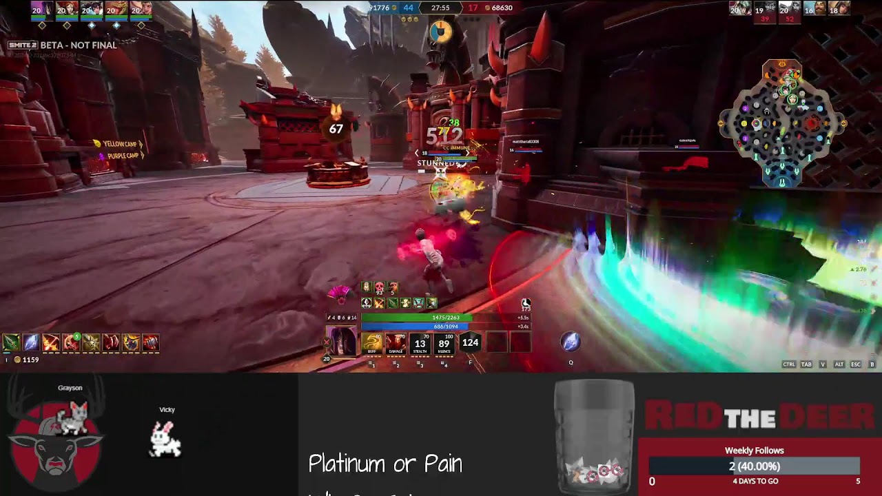 Plat Or Pain Week D3| Smite 2 | Silver 2