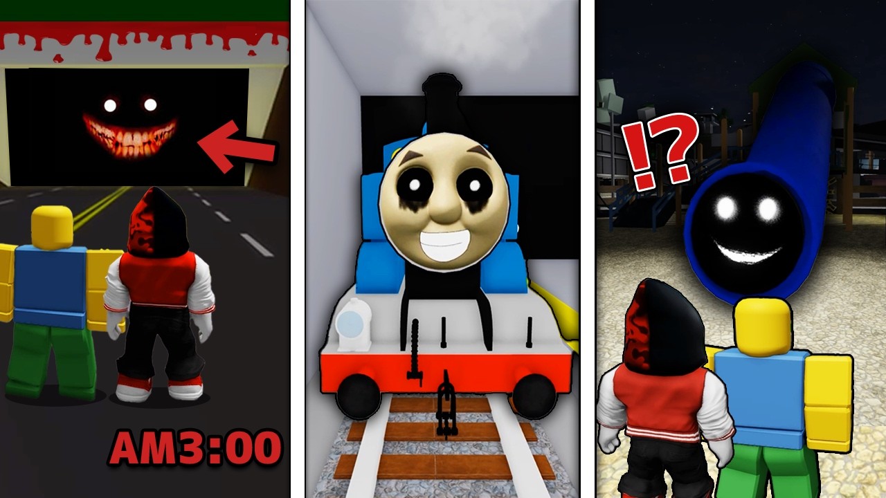 恐ろしい都市伝説を調査するロブロックス!!【総集編】【ROBLOX/ロブロックス】