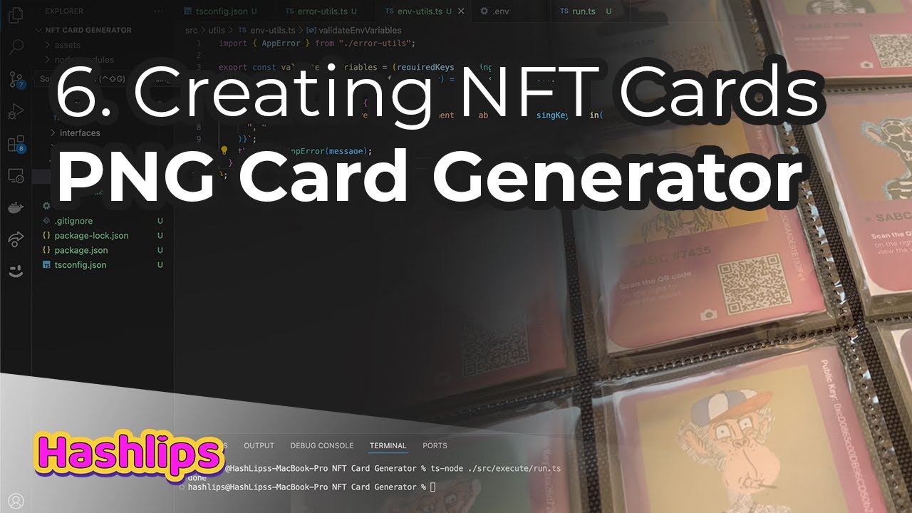 Creating NFT Cards - Card Generator