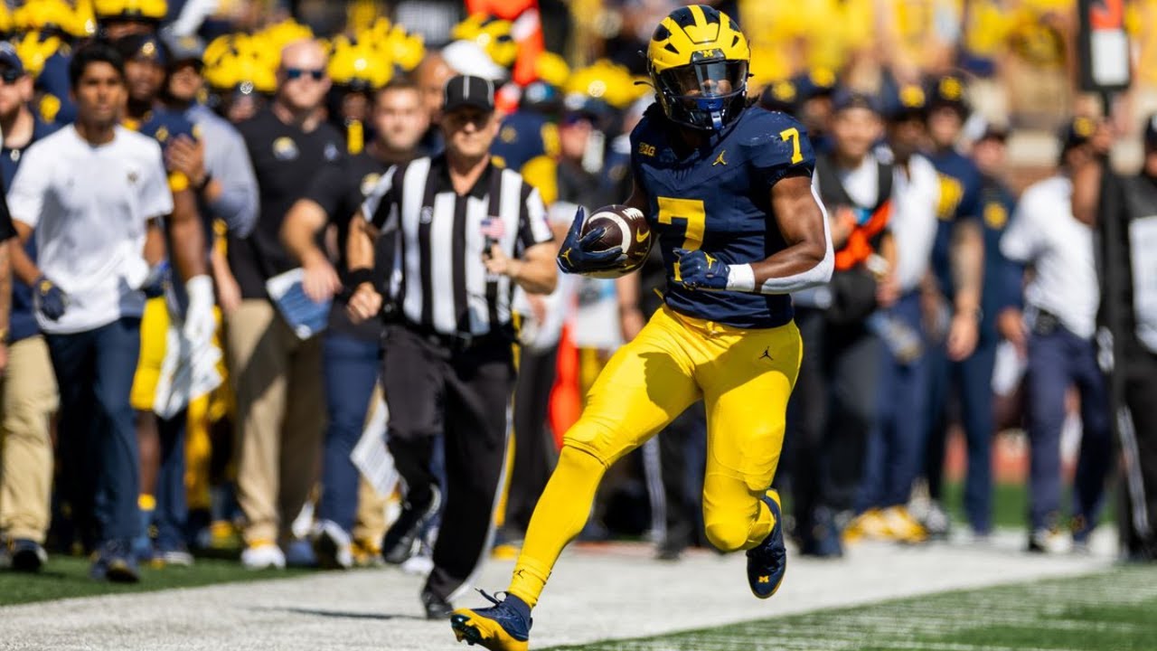 Donovan Edwards || Michigan Wolverines Running Back || 2024 Senior Highlights