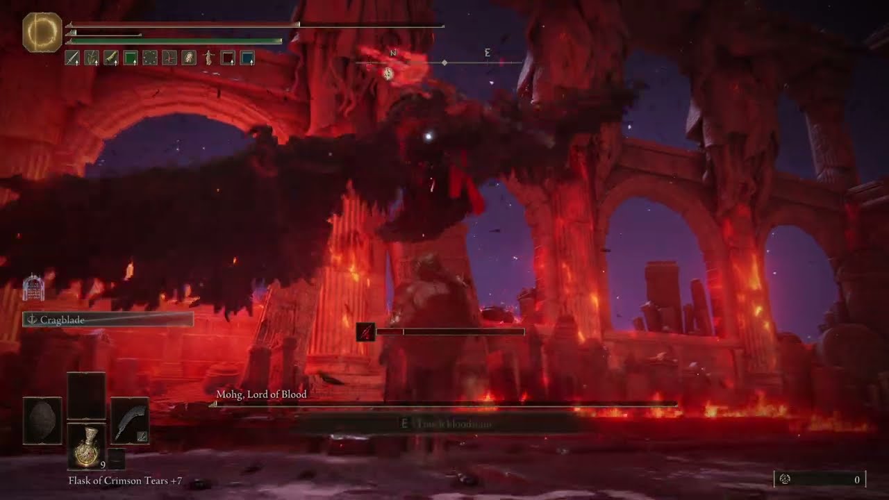 Cleave Her vs. Mohg, Lord of Blood (+0 Iron Cleaver Run)