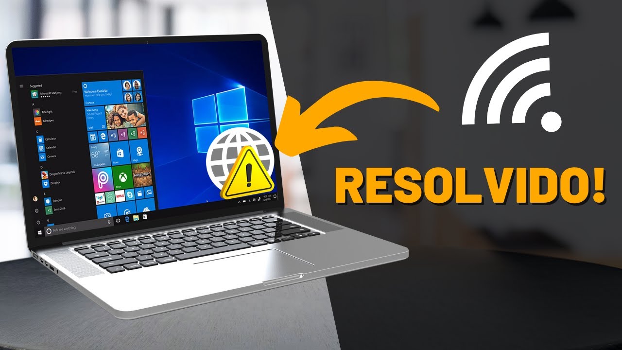 Notebook N&Atilde;O CONECTA no Wi-Fi N&atilde;o FUNCIONA internet ✅[RESOLVIDO]