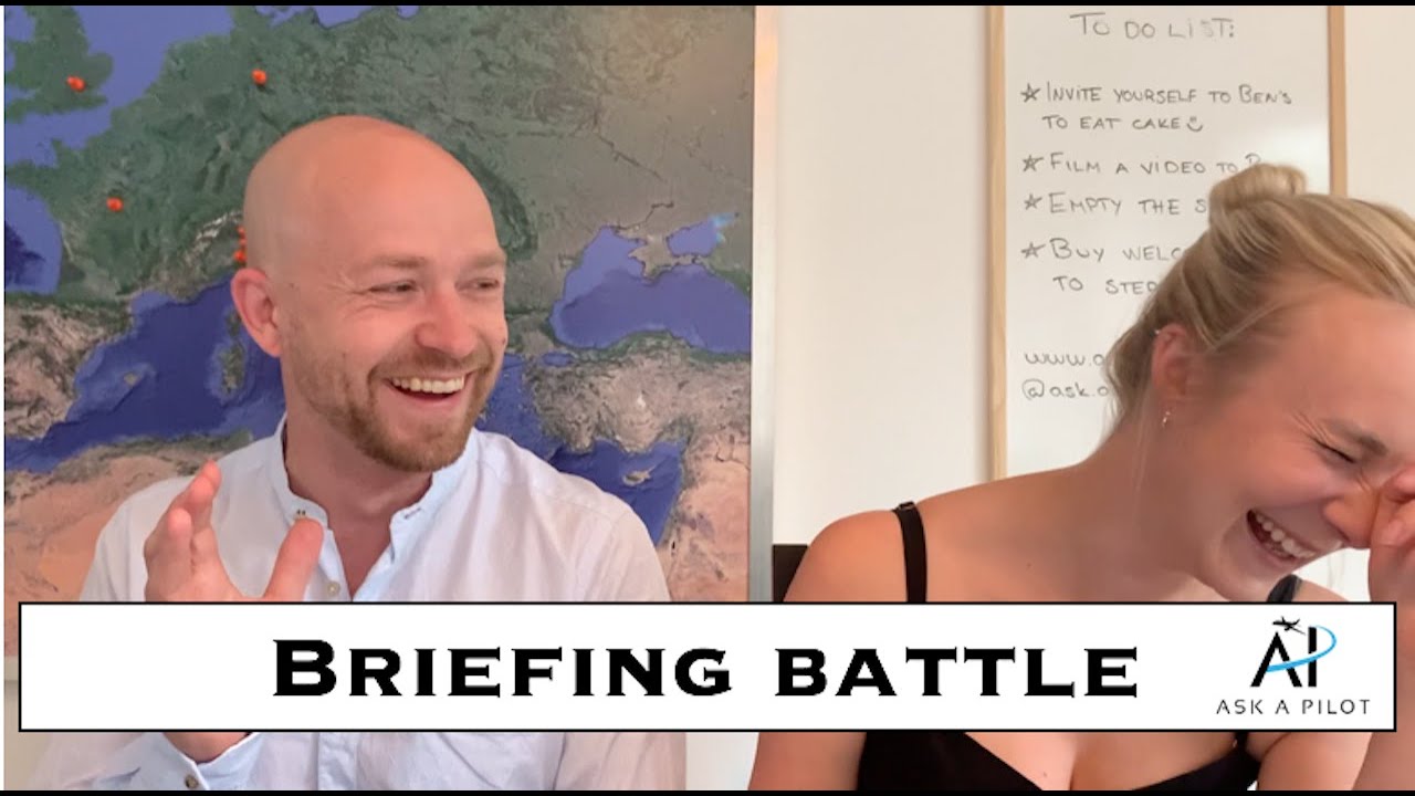PILOT VS CABIN CREW: Switching briefings! Ask A Pilot