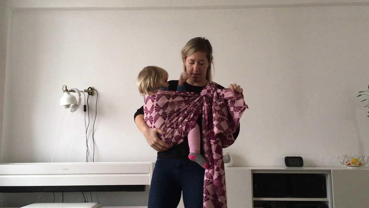 22 - Rebozo - úvaz na bok s posuvným uzlem