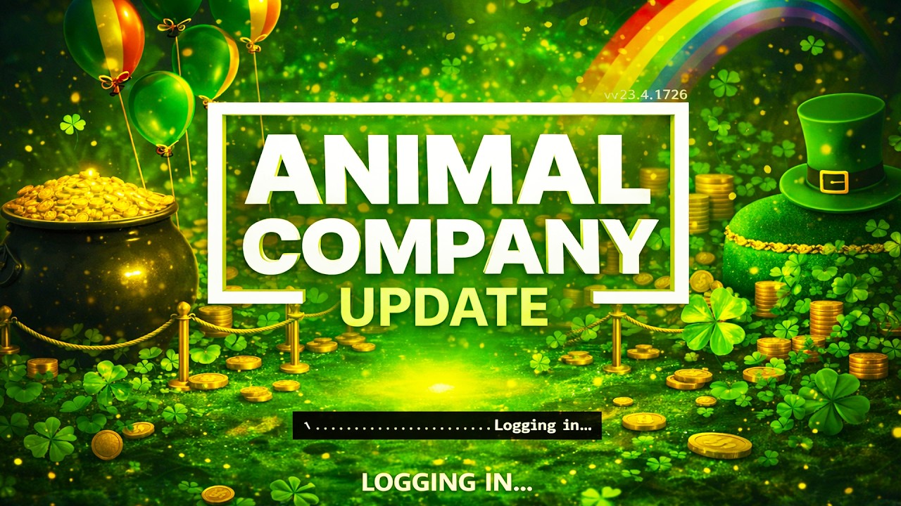 Прямая трансляция мероприятия Animal Company ко Дню Святого Патрика! (+ Новое обновление)