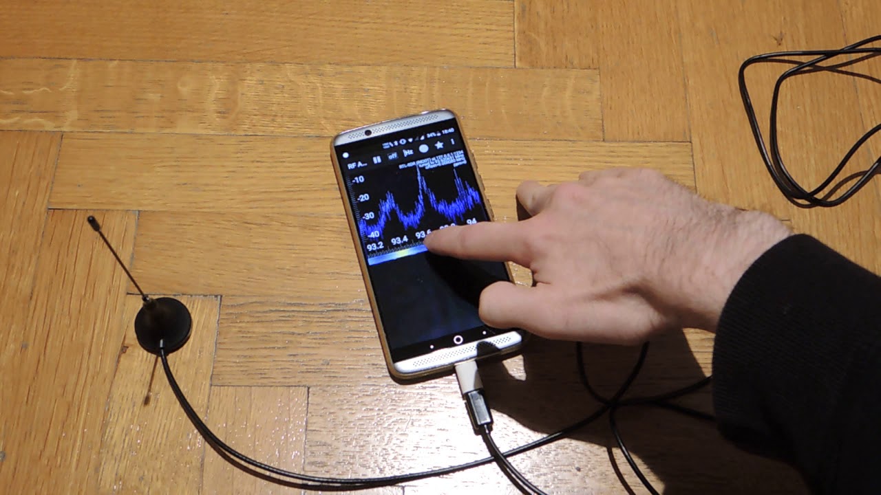 RTL-SDR on Android with free software