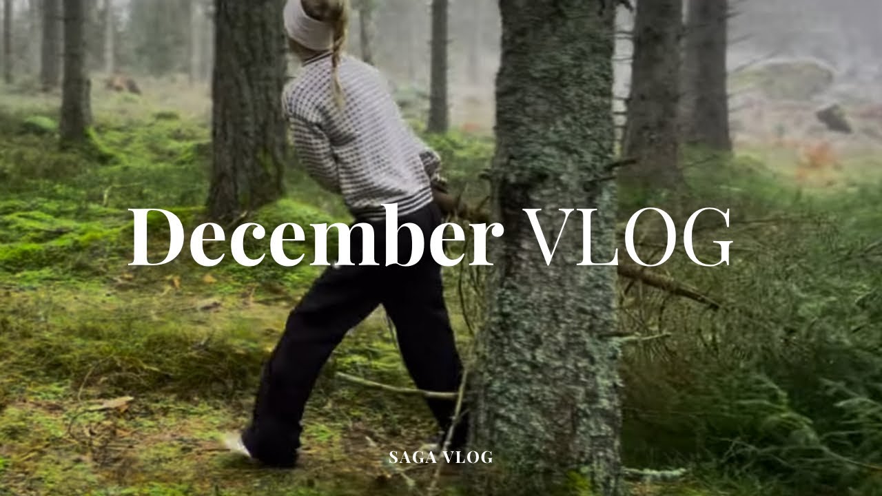 Picking my Christmas tree | Swedish countryside 