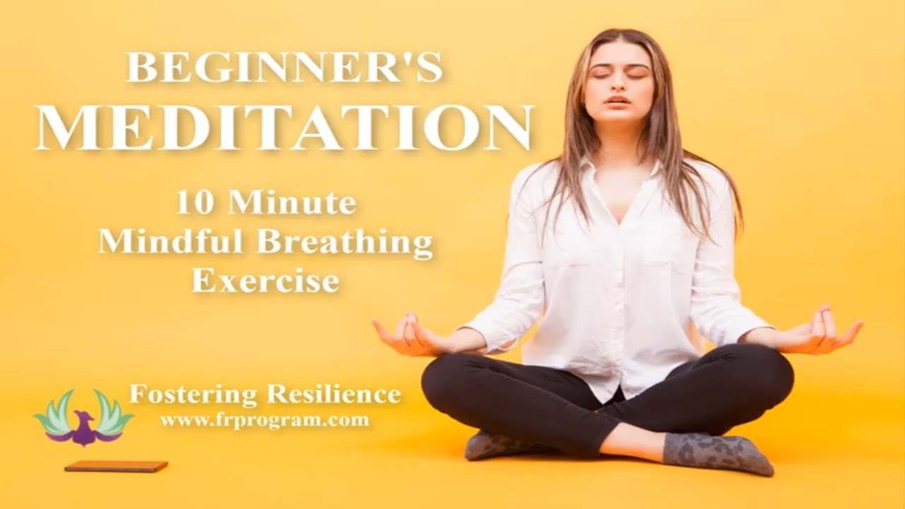 10 minutes guided meditation for beginners - no music