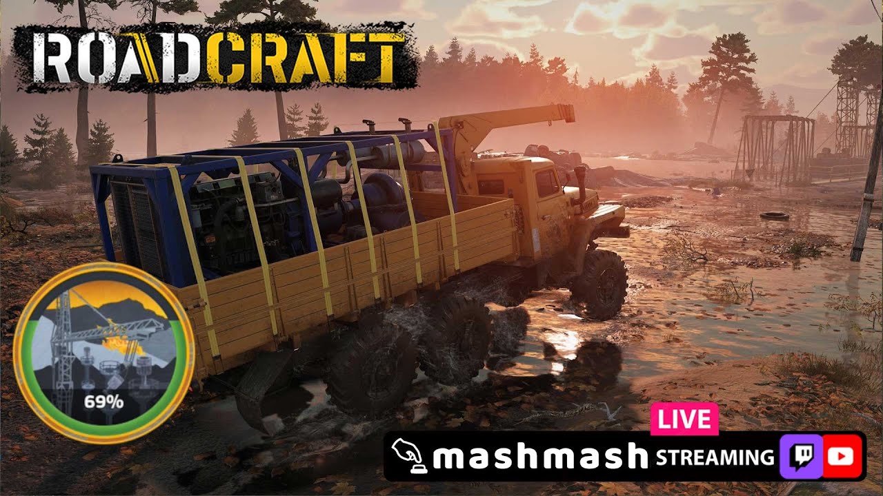 Drain the Swamp - Mid-Cycle Washout - the final RoadCraft Rebuild DLC Map