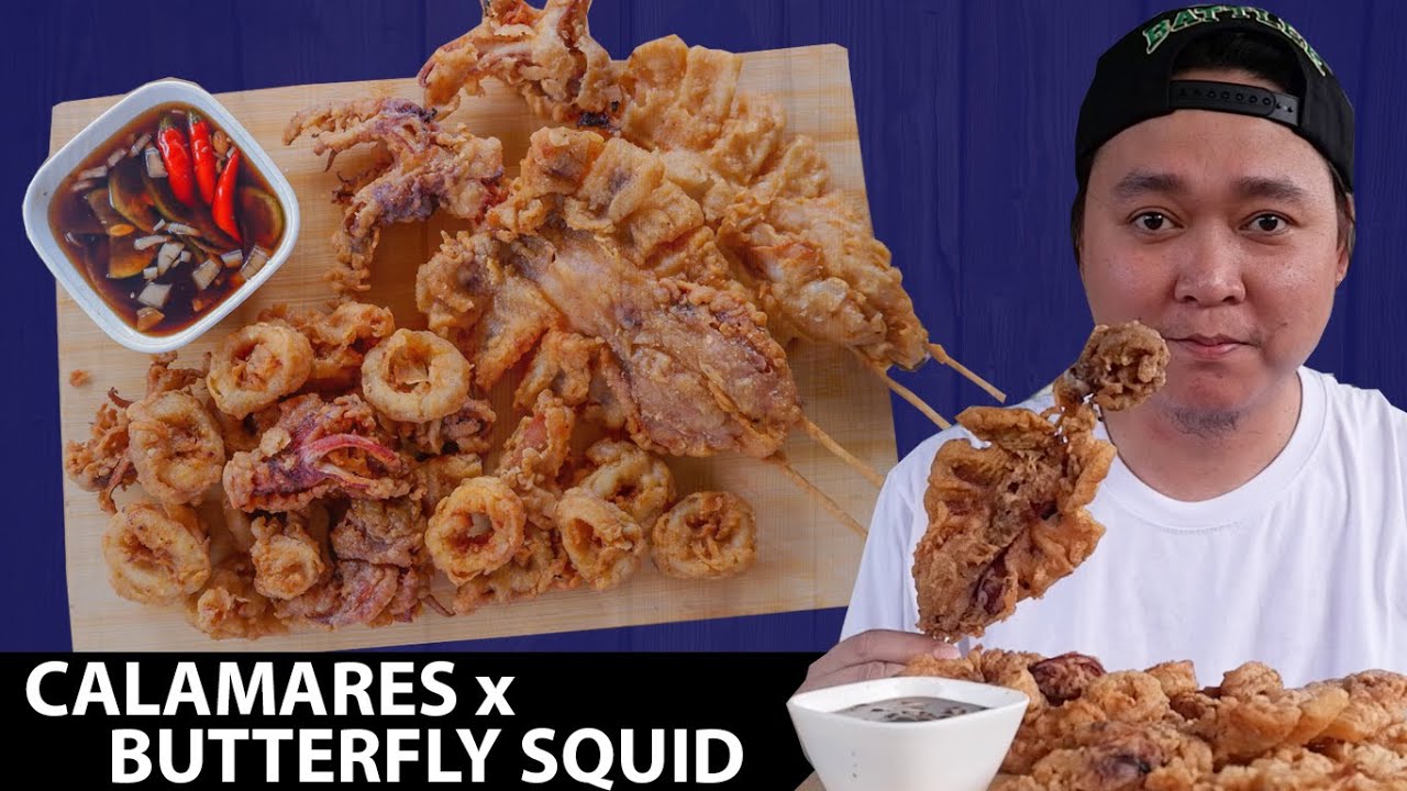 Calamares & Butterfly Squid | Filipino Street Food | Pimp Ur Food Ep75