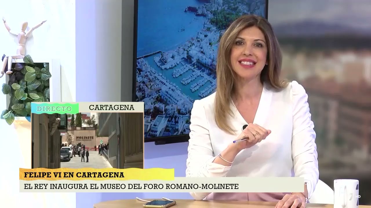 Entrevista a nuestra alumna Candela Box en Quédate Conmigo - 7 TV Región de Murcia