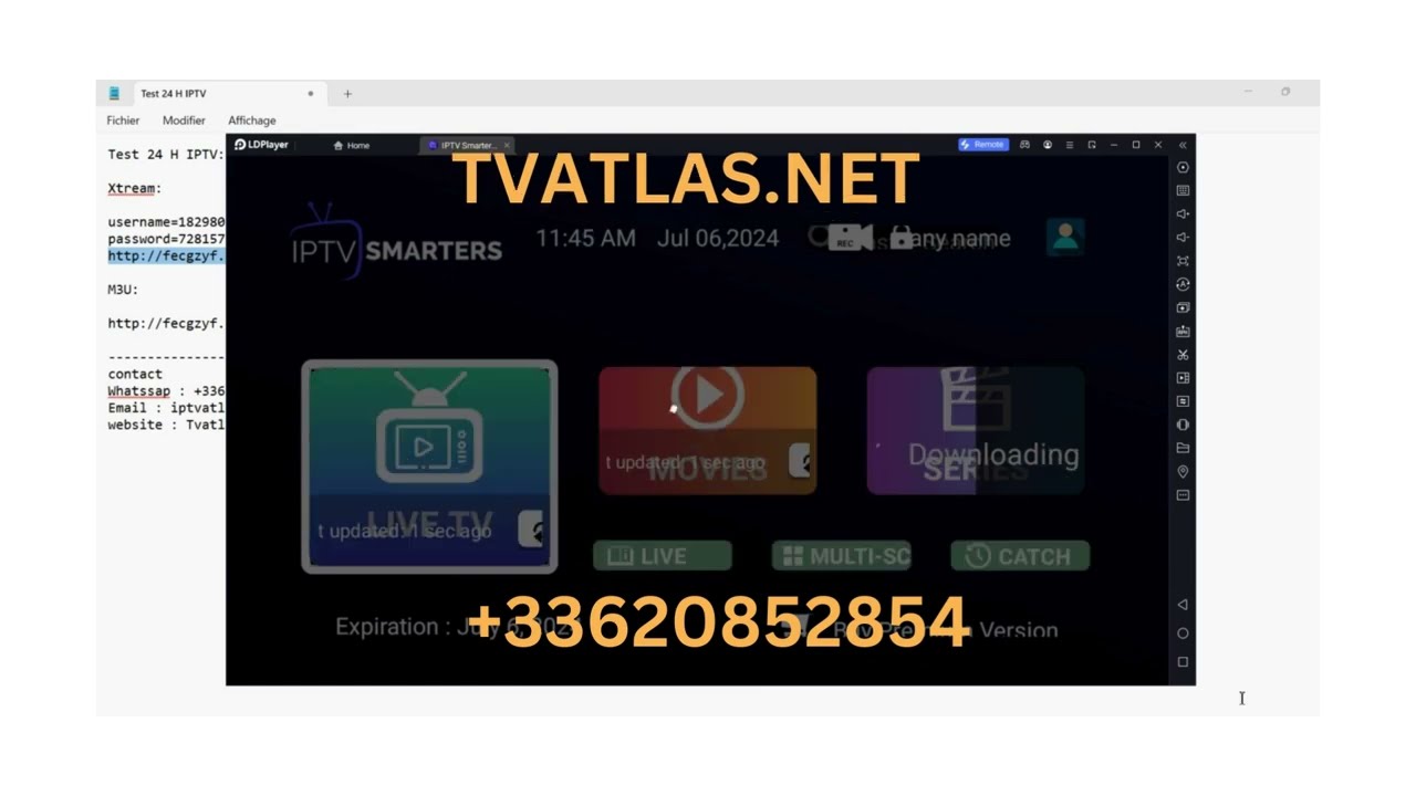 Free Test iptv 24h - (gratuit)