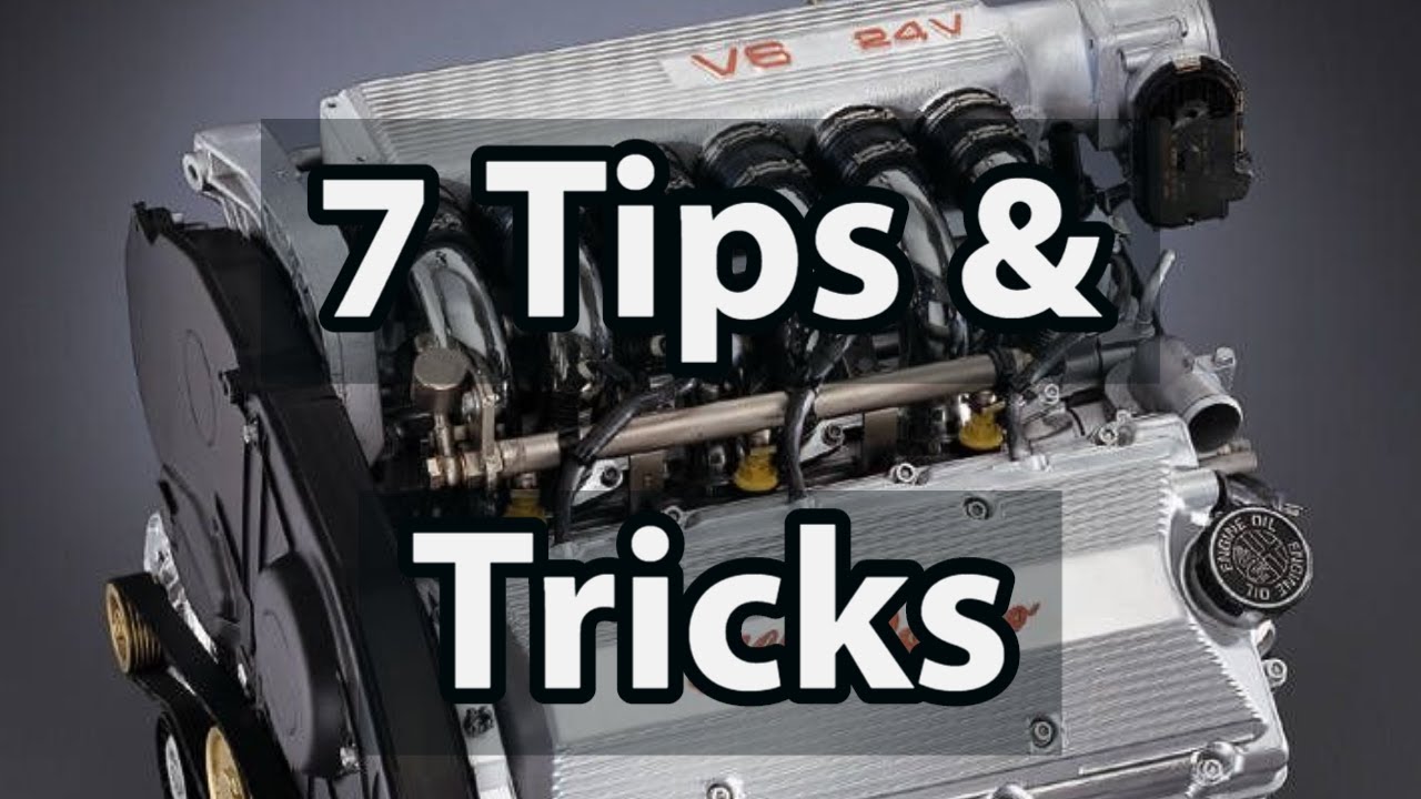 Alfa busso Engine tips and tricks