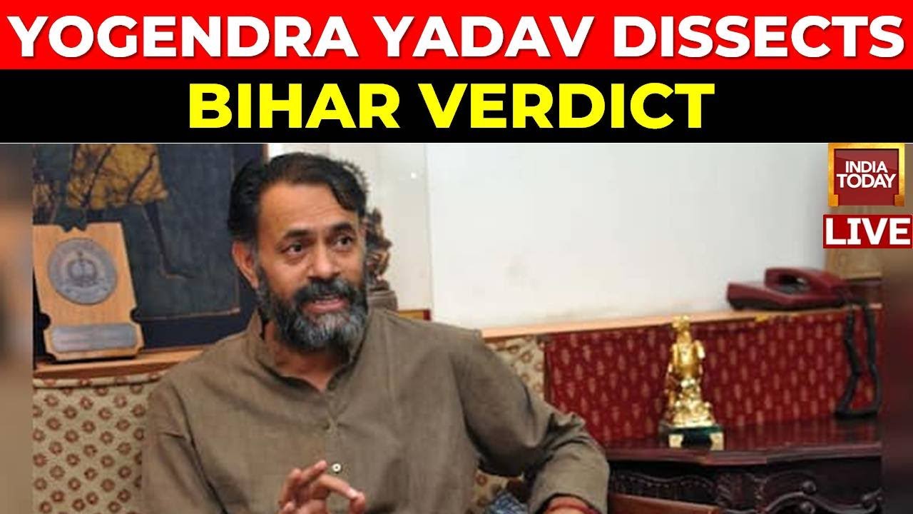 Yogendra Yadav's Analysis on Bihar Results | Rajdeep Sardesai's Debate Show | Bihar Politics LIVE