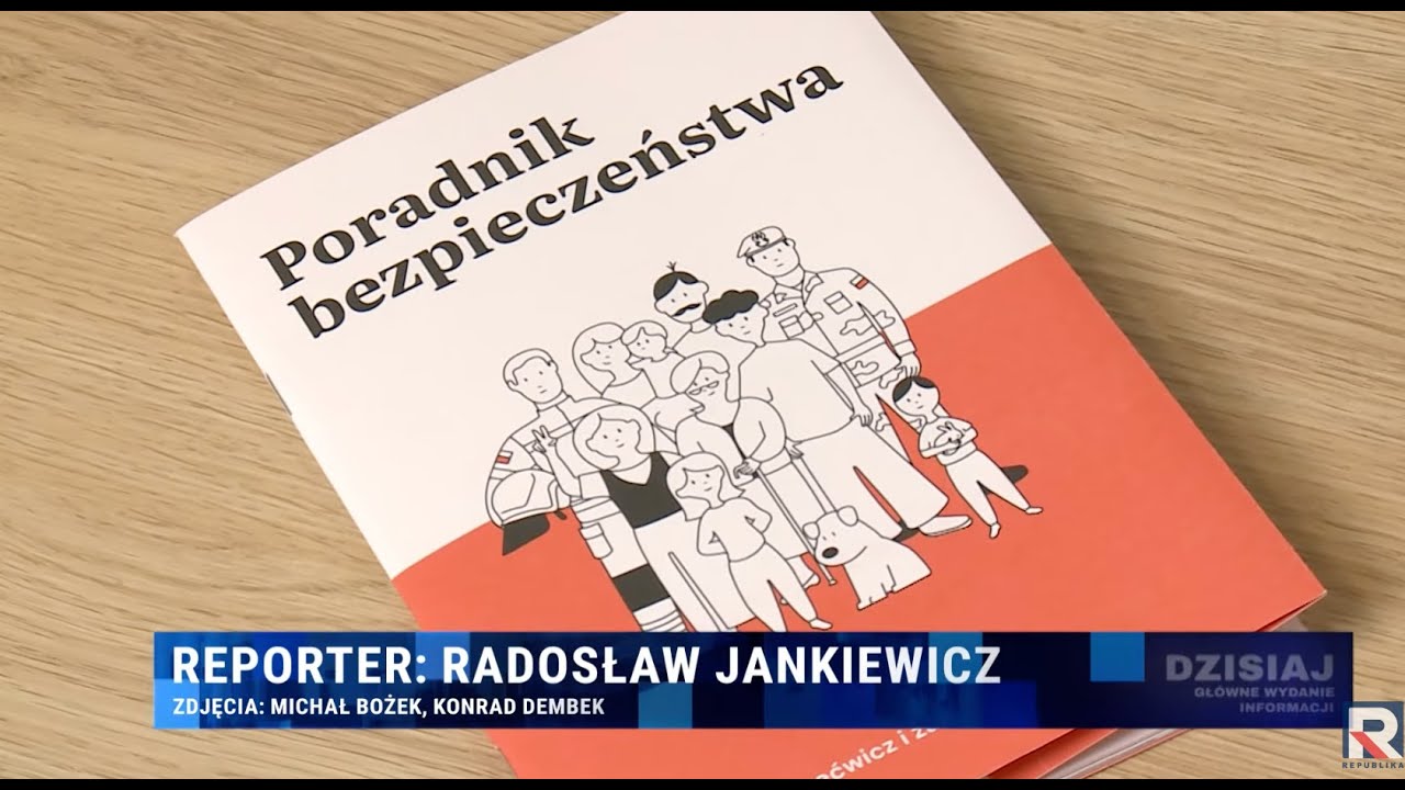 BUBEL ZAMIAST BEZPIECZEŃSTWA? Poradnik MON to żart z obywateli!