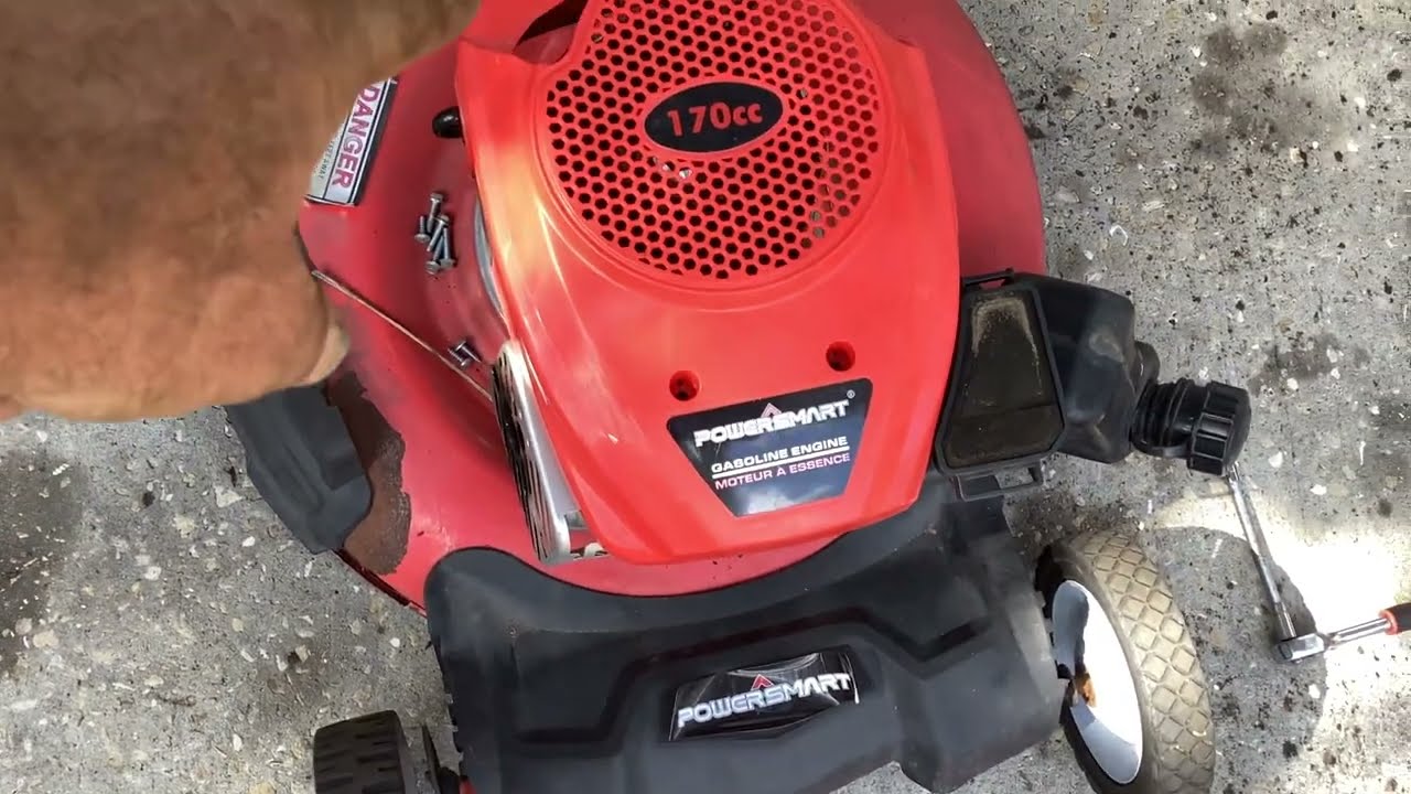 2020 Powersmart 170CC Lawn Mower...This  Double Turd needs a PILE of Love!!!