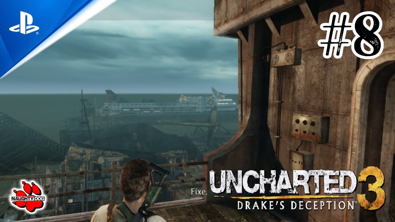 ✨Uncharted 3 Drake's Deception™ #8| Invasão ao Navio dos Piratas! (PS5\PT\SC)✨