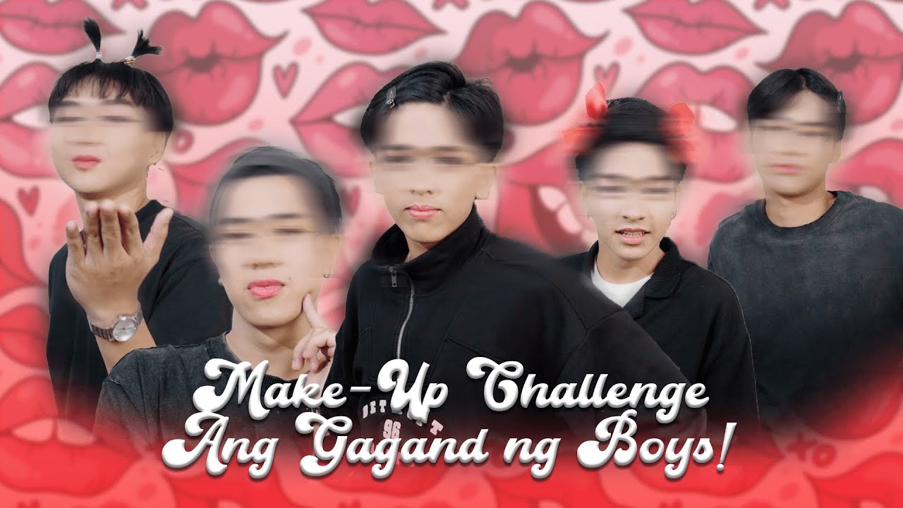 Vlog No.191 MAKE UP Challenge! Ang gaganda ng mga boys😂