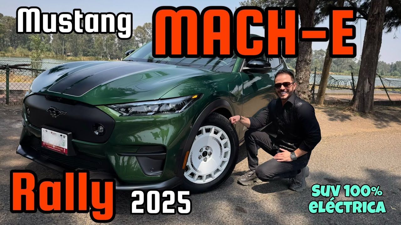 Mustang Mach-E RALLY 2025. Corre como Mustang, pero es un SUV