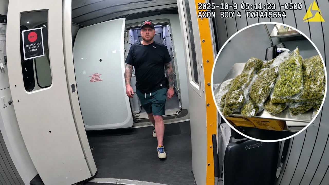 Smuggler Caught With $200,000 Worth of Drugs at the Airport