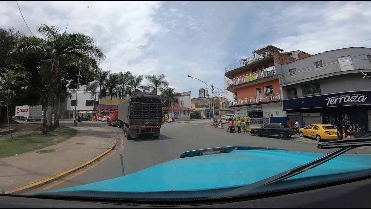 Saliendo  de Bucaramanga  para cucuta en tractomula