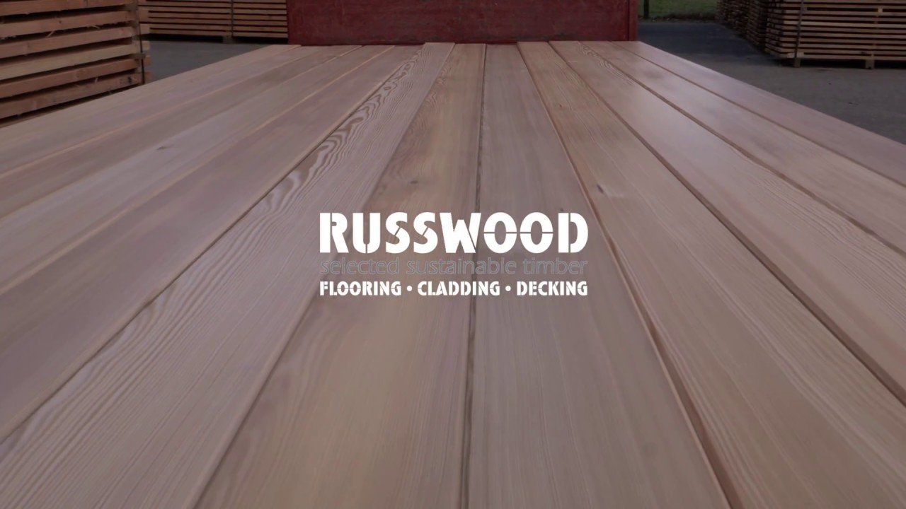 Vertical Grain Siberian Larch Cladding