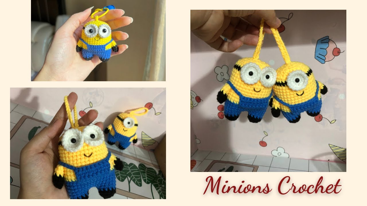 Minions Crochet | Hướng dẫn móc Minions siêu nhanh siêu đơn giản