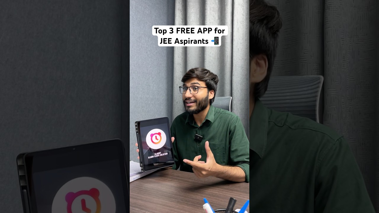 😱Top 3 FREE App for IIT-JEE Aspirants! 📲 #jee #motivation