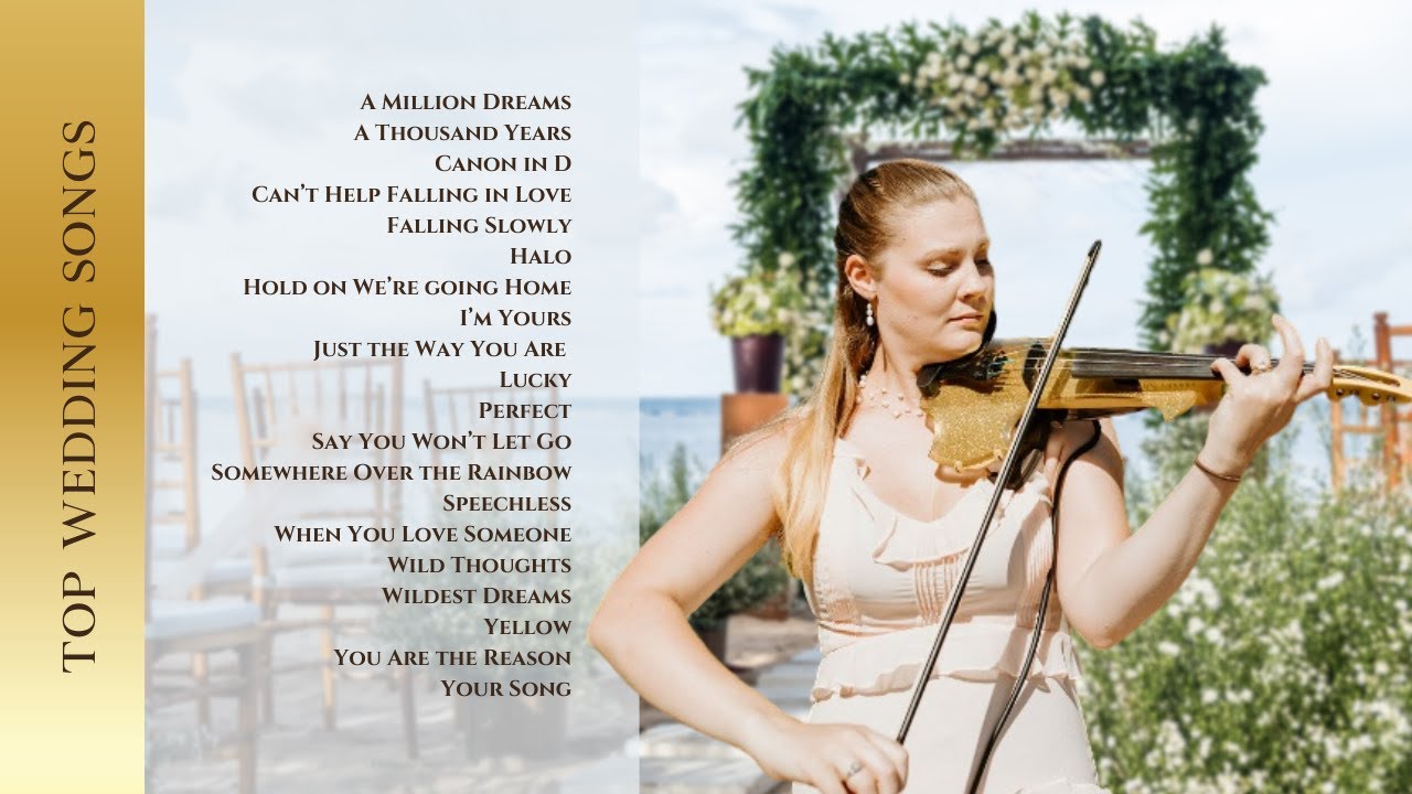 Top Wedding Songs | Violin Covers | Love Songs | Most Popular Requests