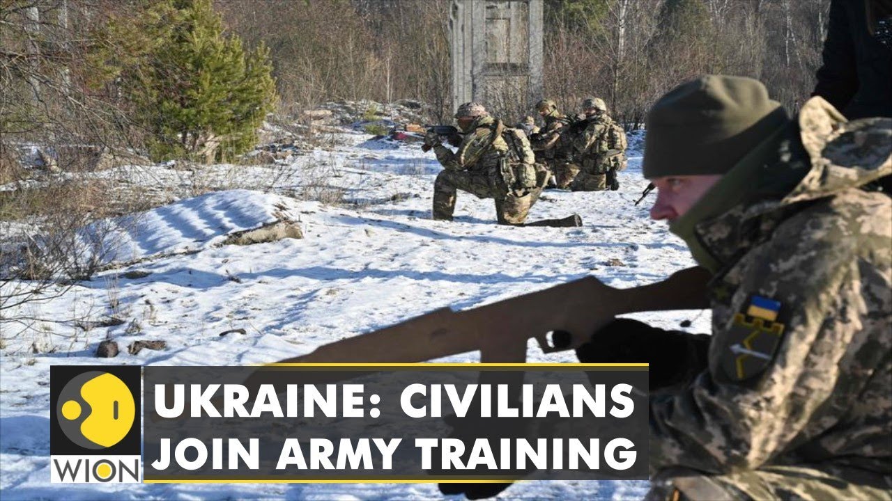 Ukraine civilians undergo military training to defend against Russian invasion | World English News