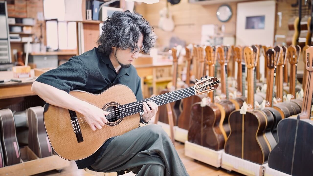 I ordered a handmade classical guitar for the first time.