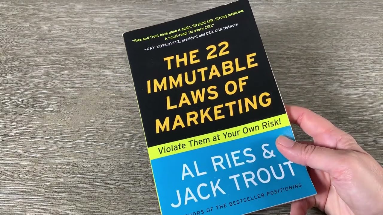 22 Immutable Laws of Marketing Book Review