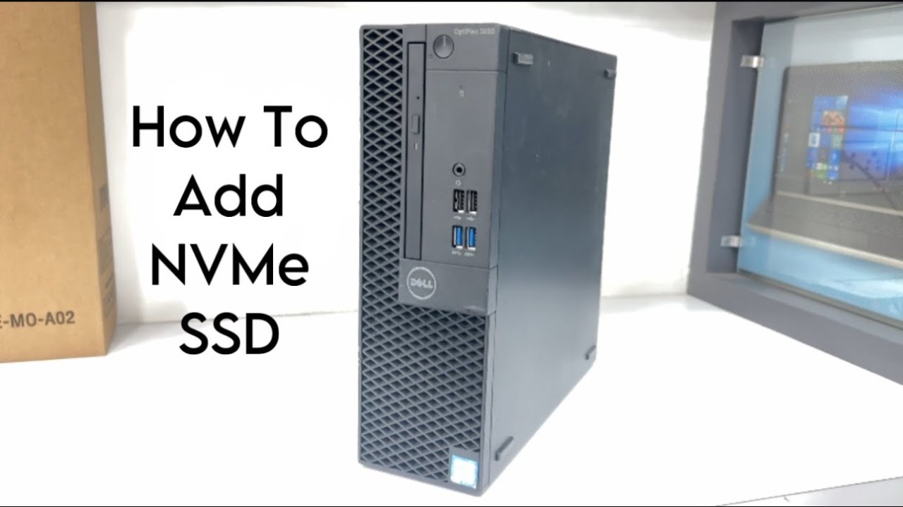 How to Add NVMe SSD In Dell Optiplex 3050 CPU