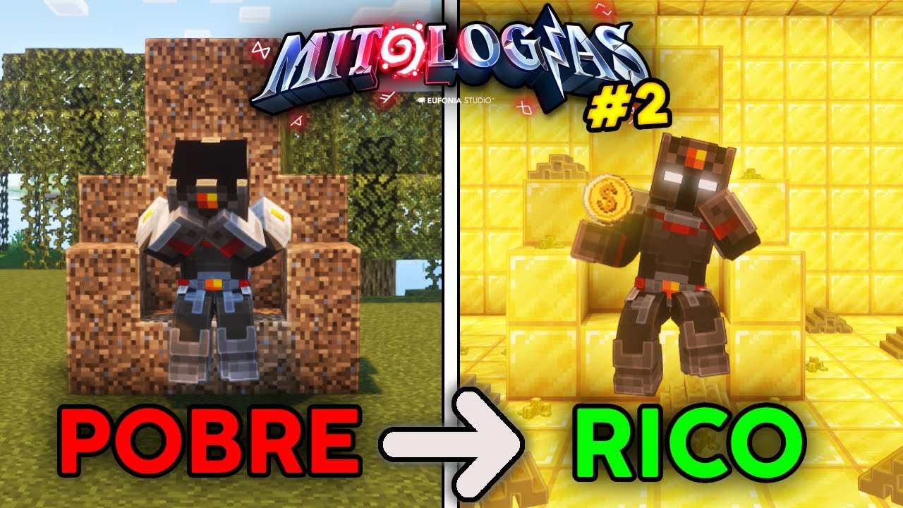 ME VOLVI EL MÁS RICO DEL SERVER | Mitologías #2