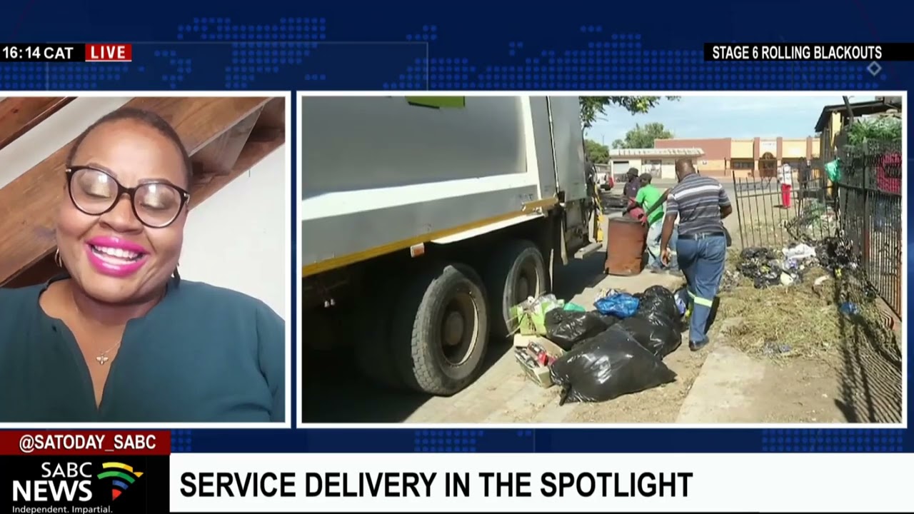 Service delivery challenges in SA: Khanyi Magubane