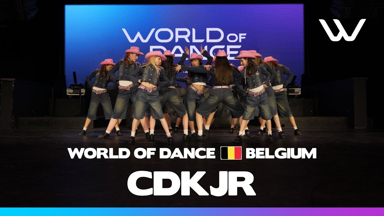 CDK JR | 1st Place Junior Team Division | World of Dance Belgium 2025 | #WODBE25