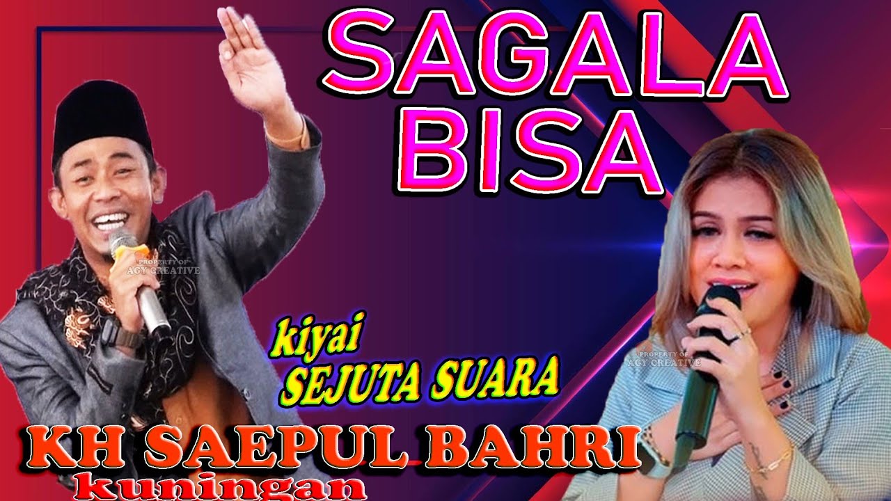 SAGALA BISA LUAR BIASA,KIYAI SEJUTA SUARA KH SAEPUL BAHRI KUNINGAN