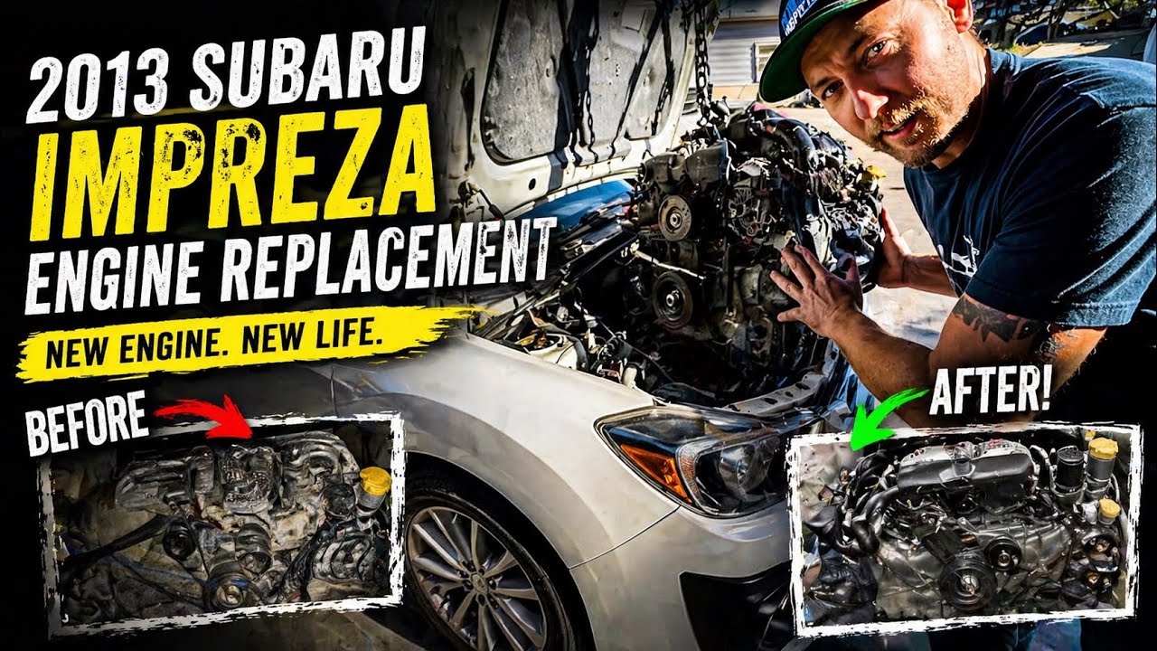2013 Subaru Impreza engine replacement