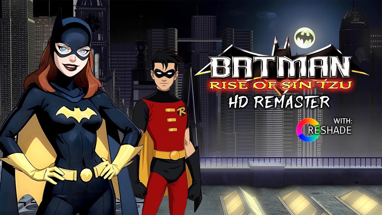 Batman: Rise of Sin Tzu HD Remaster with Reshade - Coop Playthrough Gameplay