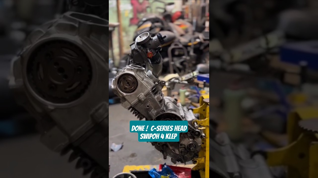 Head 4 klep swipoh C-series boreup 150cc #headswipoh #cseries4klep #astreagrand #head4klep #boreup