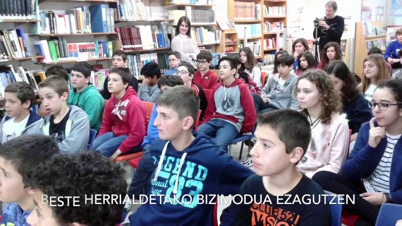 Bidasoatik Mundura Hirugarren hiruhileko bideoa   Eguzkitza ikastetxea