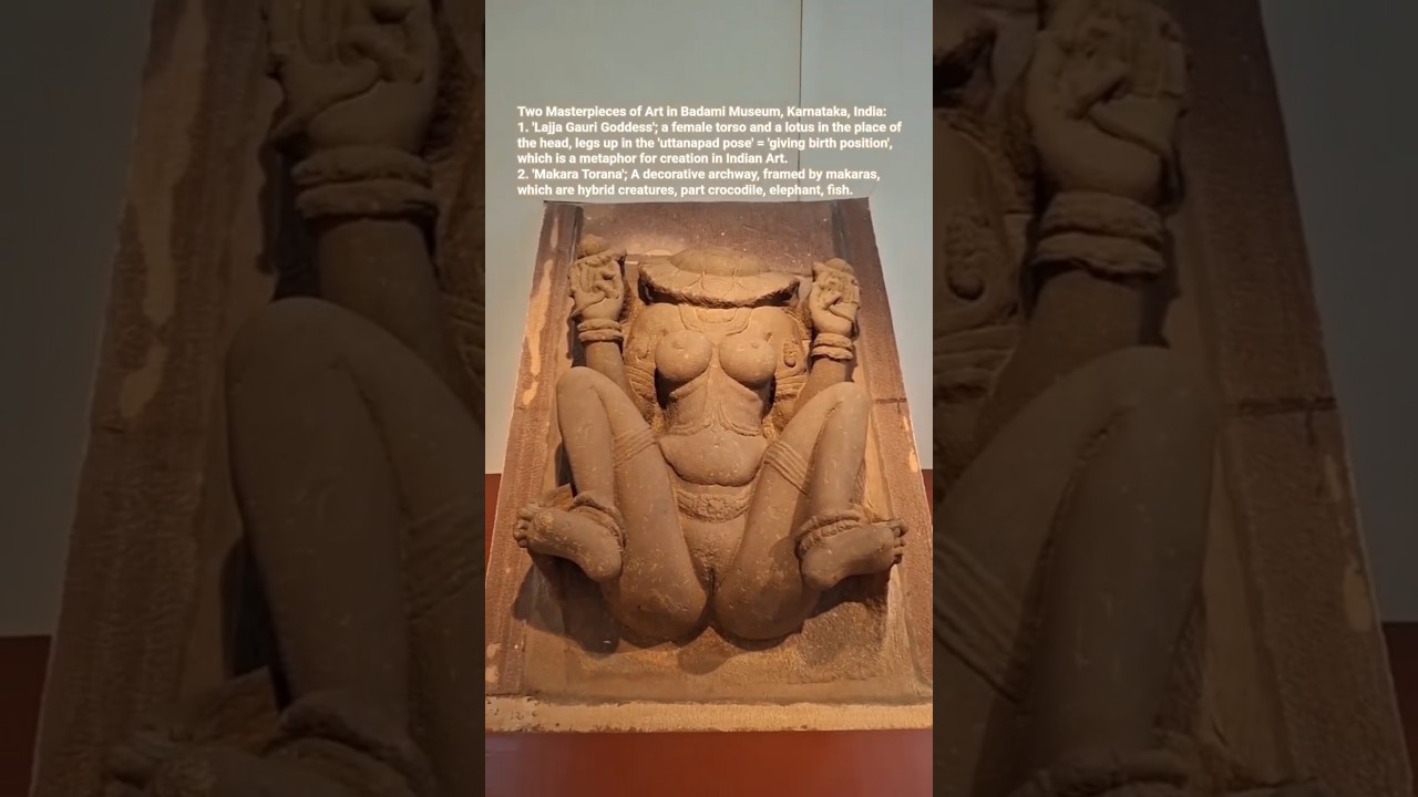 Art Masterpieces at Badami Museum, Karnataka, India. #travel #badami #history #travel #tourist