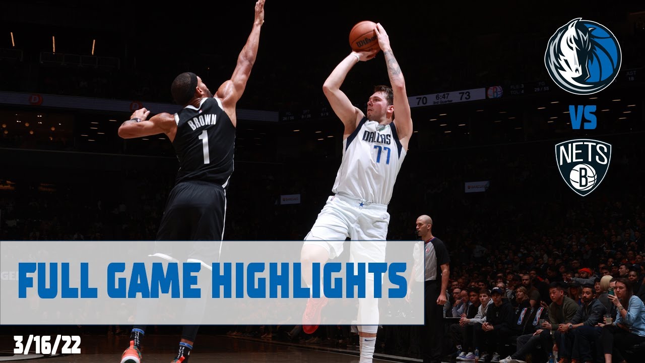 Luka Doncic (37 points) Highlights vs Brooklyn Nets