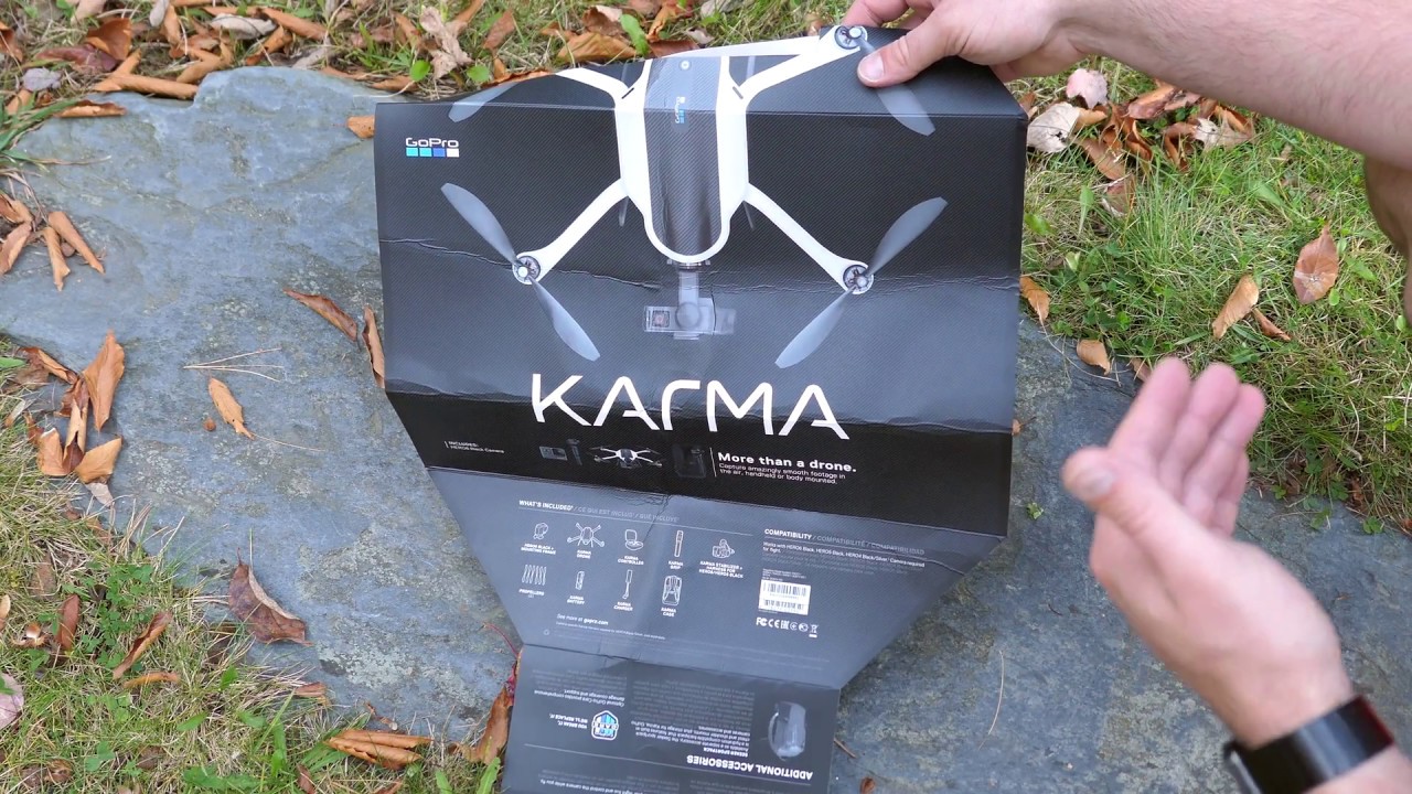 GoPro Karma + Hero 6 Unboxing